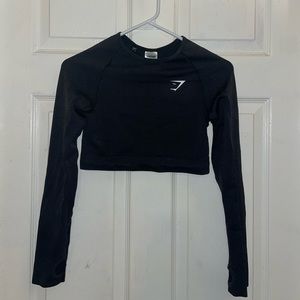 gymshark long sleeve crop top